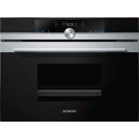Компактный духовой шкаф-пароварка Siemens CD634GAS0