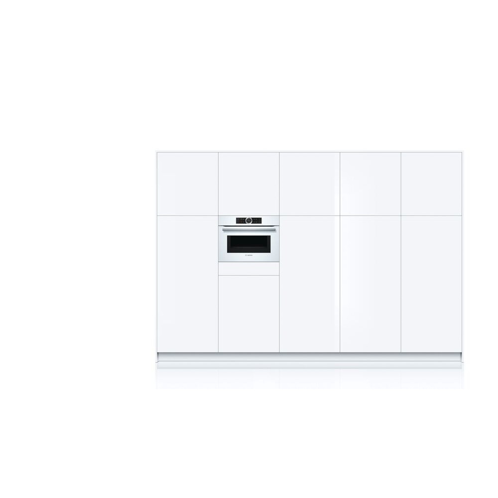 Компактный духовой шкаф с микроволновым режимом Bosch CMG633BW1