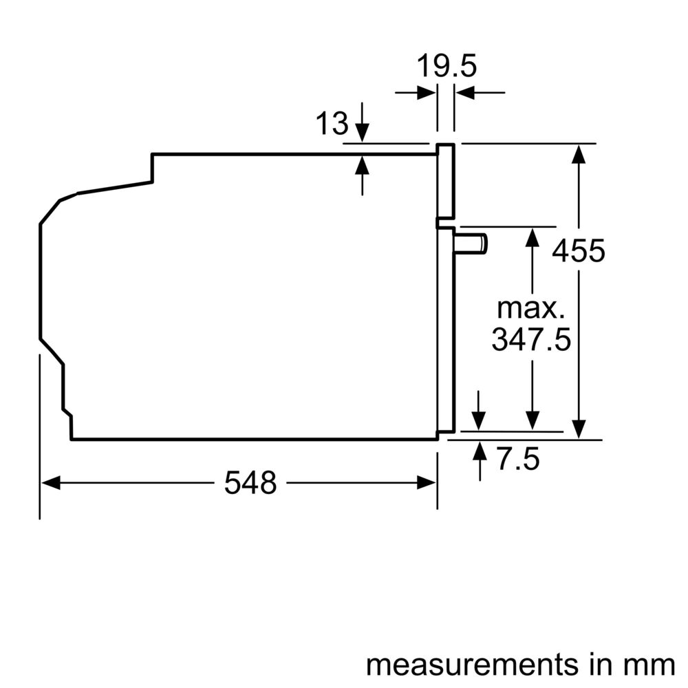 Компактна духова шафа з мікрохвильовим режимом  Bosch CMG633BW1