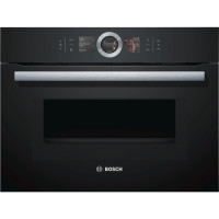 Компактна духова шафа з мікрохвильовим режимом  Bosch CMG636BB1 - выставочный образец