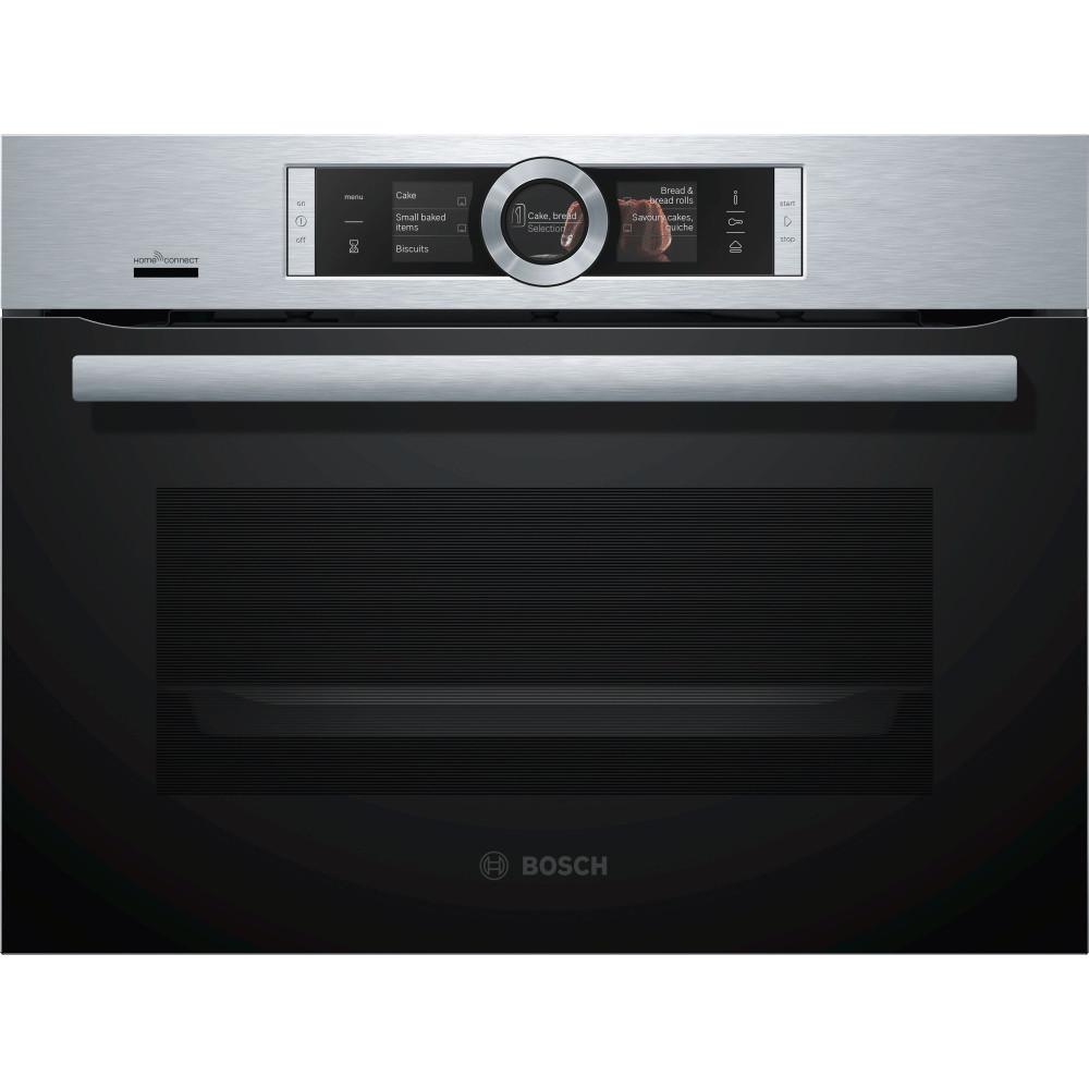 Компактна духова шафа-пароварка Bosch CSG656RS7 - выставочный образец
